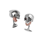 Jacob & Co. Whistle Skull Cufflinks