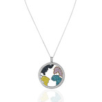 Jacob & Co. Small Size World Map Pendant