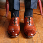 Top 3 Merino Wool Mid-Calf Dress Socks // Black + Heather Gray + Navy // Pack of 3