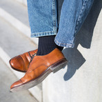 Top 3 Merino Wool Mid-Calf Dress Socks // Black + Heather Gray + Navy // Pack of 3