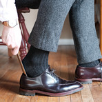 Merino Wool Mid-Calf Dress Socks // Olive + Charcoal + Khaki // Pack of 3