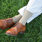 Merino Wool Mid-Calf Dress Socks // Olive + Charcoal + Khaki // Pack of 3