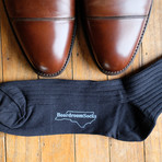 Pima Cotton Mid-Calf Dress Socks // 5500 // 3-Pack