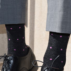 Merino Wool Over the Calf Dress Socks // Patterned // 37000 // 3-Pack