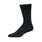 Merino Wool Mid-Calf Dress Socks I // Black + Charcoal + Navy // Pack of 3