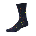 Merino Wool Mid-Calf Dress Socks I // Black + Charcoal + Navy // Pack of 3