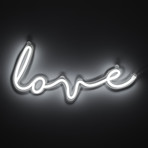 Love LED Wall Light // White