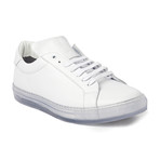 Low Top Sneaker // White + Translucent Sole (Euro: 43)