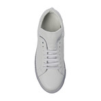 Low Top Sneaker // White + Translucent Sole (Euro: 43)