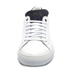 Low Top Sneaker // White + Black Camo (Euro: 43)