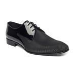 Textured Toe Dress Shoe // Black (Euro: 45)