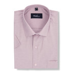 Gershwin Short-Sleeve Button Up // Pink (2XL)