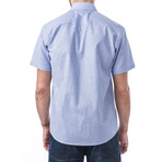 Ralph Short-Sleeve Button Up // Blue (XL)