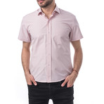 Monte Short-Sleeve Button Up // Pink (2XL)