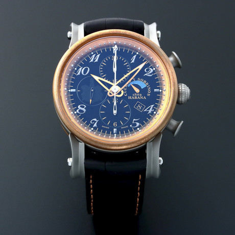 Cuervo y Sobrinos Habana Chronograph Automatic // 10011 // Store Display