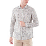 Patterned Extra Slim Fit Shirt // Multicolor (40)