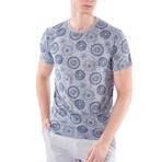 Patterned T-Shirt // Gray Melange (S)