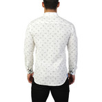 Maceoo // Fibonacci Animal Dress Shirt // White (XL)