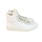 Men's Velvet High Top Sneakers // White (US: 7.5)