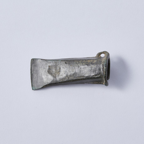 Ancient Celtic Bronze Votive Axe // 5th - 3rd Century BC