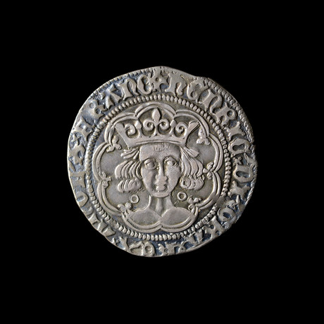 Medieval England. Henry VI, 1422-1461 AD. Silver Coin