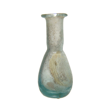 Holy Land, 1st-2nd Century AD. Glass "Tear Vial" Bottle