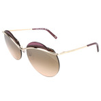 Women's 102-S 3YG-ZV Sunglasses // Light Gold