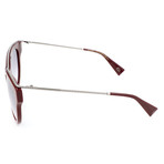 Women's 165-S LHF Sunglasses // Opal + Burgundy