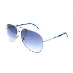 Unisex 60-S U9J Sunglasses // Palladium Blue Havana