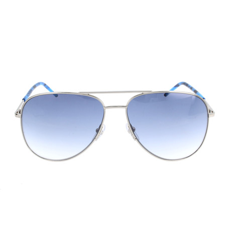 Unisex 60-S U9J Sunglasses // Palladium Blue Havana