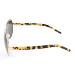 Women's 66-S 8VI Sunglasses // Gold Spotted Havana