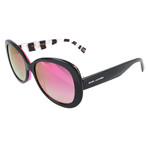 Women's 261-S 2PM Sunglasses // Black Fuchsia Glitter