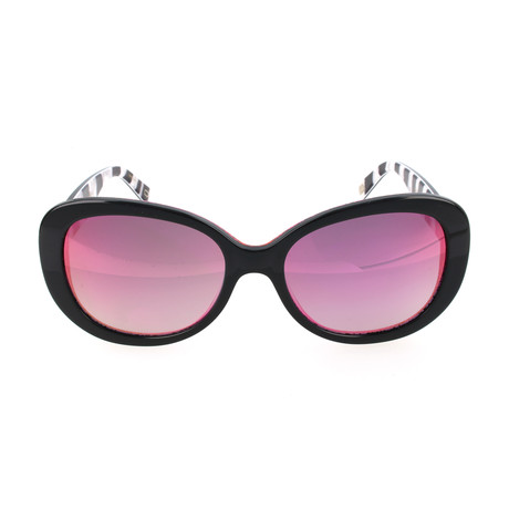 Women's 261-S 2PM Sunglasses // Black Fuchsia Glitter