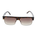 Unisex 56-S W2K Sunglasses // Dark Havana Ruthenium