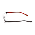 Men's 8063 51 Optical Frames // Shiny Dark Gunmetal