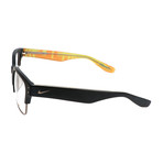 Unisex 35KD 1 Optical Frames // Matte Black + Gunmetal