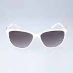 Love Moschino // Women's MO65003S 03S Sunglasses // White