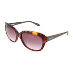 Love Moschino // Women's MO77802 2 Sunglasses // Tortoise + Pink