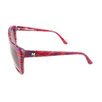 M Missoni // Women's MM549 04SA Sunglasses // Fuchsia