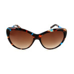 M Missoni // Women's MM654 S03SA Sunglasses // Brown