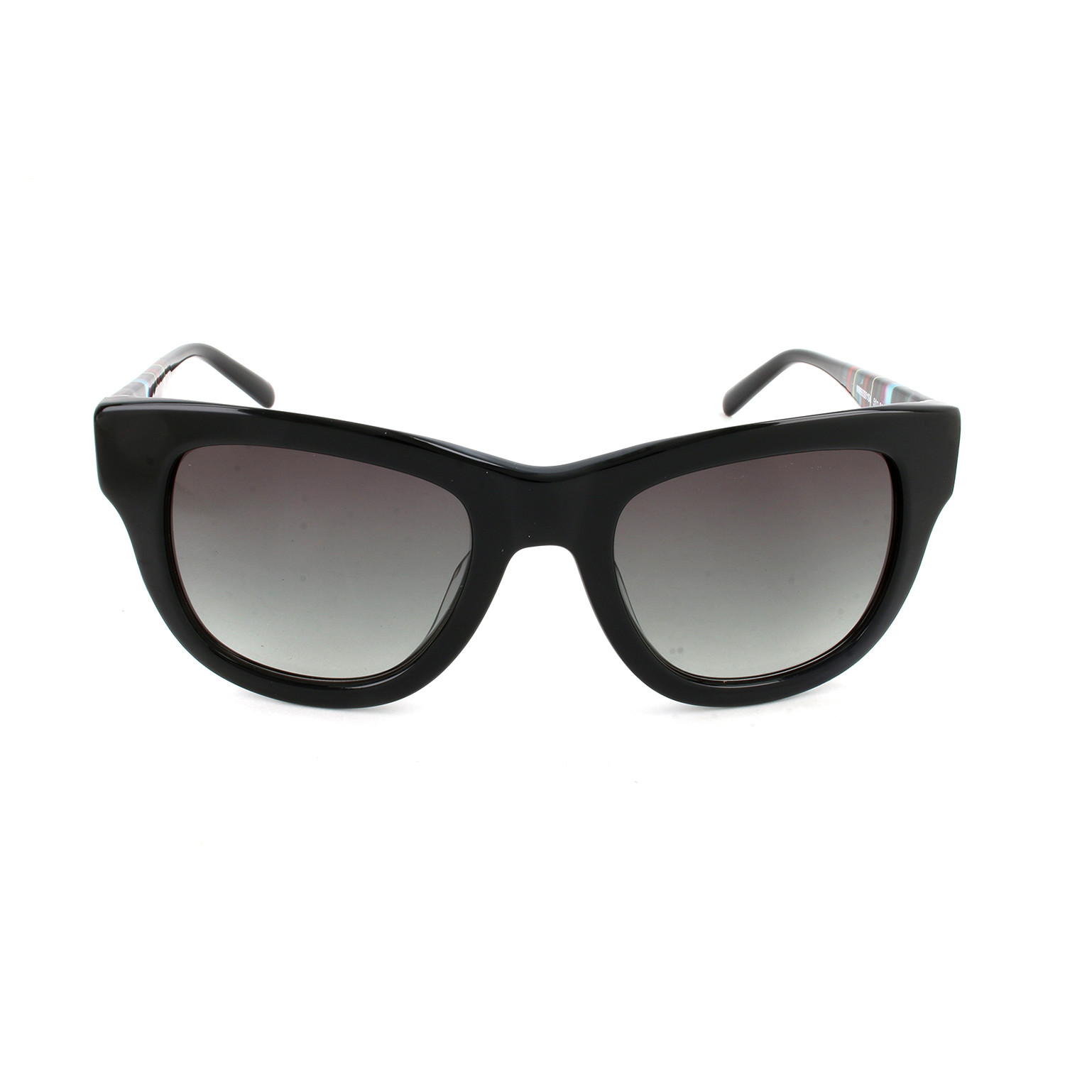 M Missoni // Women's MM660 S01SA Sunglasses // Black + White - Designer ...
