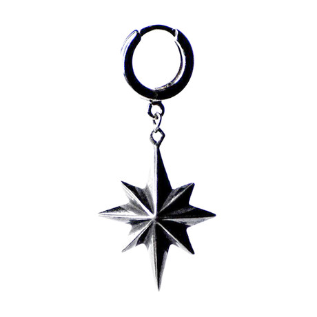 Star Earring // Silver