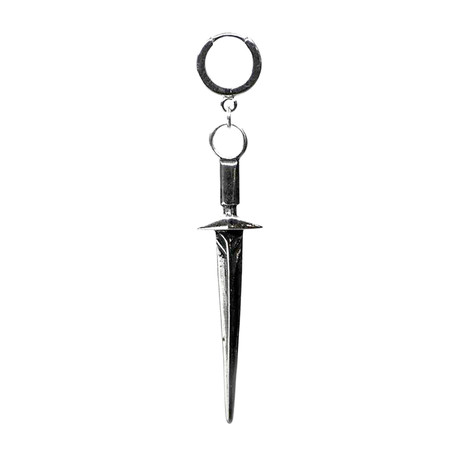 Sword Earring // Silver