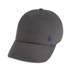 Twill Logo Baseball Cap // Charcoal