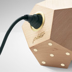 Duo Modular Magnetic Lamp // Concrete + Wood