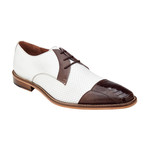 Monaco Dress Shoes // Brown + White (US: 8)