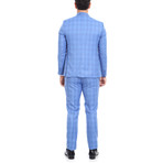 Hamilton 3-Piece Slim-Fit Suit // Blue (Euro: 46)