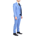 Hamilton 3-Piece Slim-Fit Suit // Blue (Euro: 54)