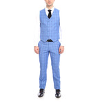 Hamilton 3-Piece Slim-Fit Suit // Blue (Euro: 54)