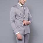 Harold 2-Piece Slim-Fit Suit // Gray (Euro: 56)